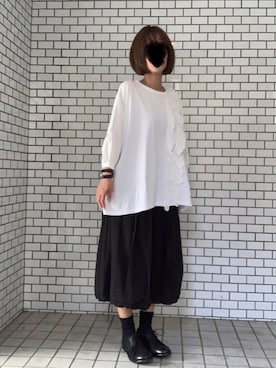 ふけみんさん（レディース・154cm）の夏コーディネート