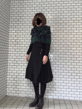 「PADRONE（パドローネ）のアイテム」を使った、ふけみんさん（レディース・154cm）の秋コーディネート