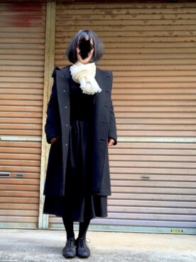 ふけみんさん（レディース・154cm）の冬コーディネート