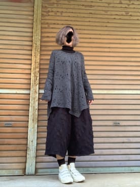 ふけみんさん（レディース・154cm）の冬コーディネート