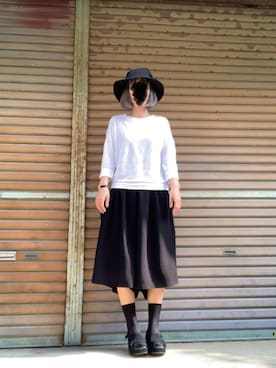 ふけみんさん（レディース・154cm）の夏コーディネート