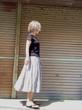 ふけみんさん（レディース・154cm）の夏コーディネート