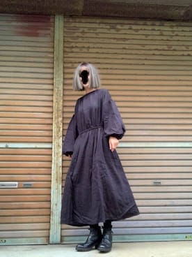 「PADRONE（パドローネ）のアイテム」を使った、ふけみんさん（レディース・154cm）の秋コーディネート