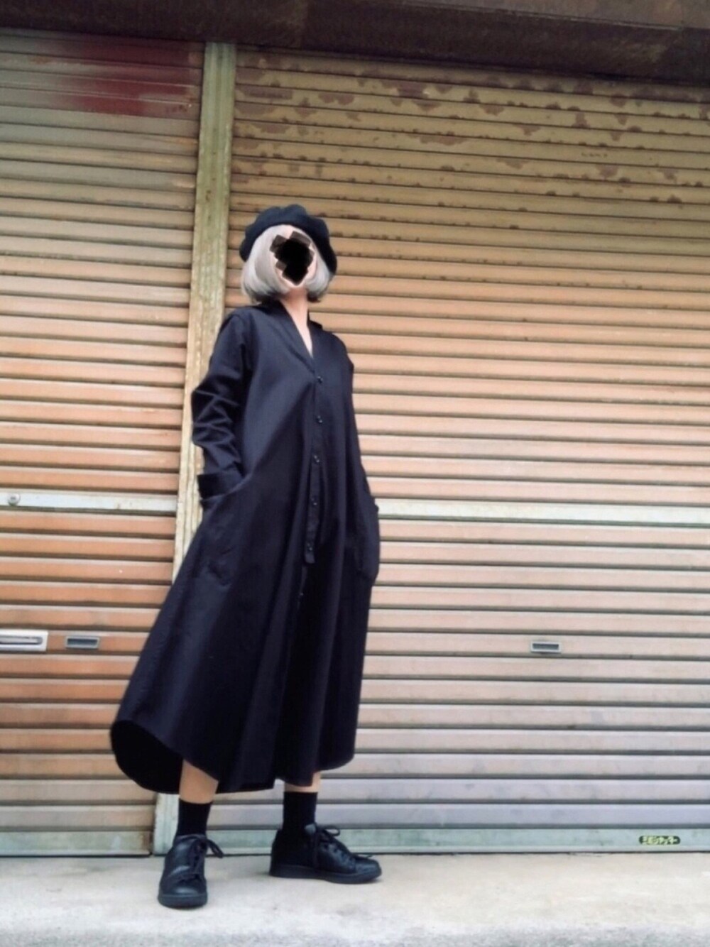 【新春セール】 Y's BORN PRODUCT シャツドレス着丈112cm
