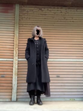「PADRONE（パドローネ）のアイテム」を使った、ふけみんさん（レディース・154cm）の冬コーディネート