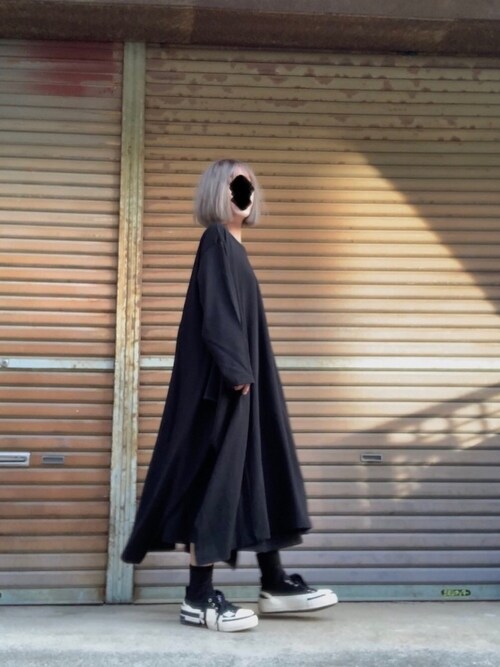 Yohji Yamamoto ヨウジヤマモト のワンピースを使った人気ファッションコーディネート Sciaky Yohji Yamamoto ヨウジヤマモト のワンピースを使った人気ファッションコーディネート Sciaky
