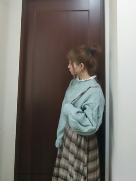 mek0さん（レディース・151cm）の冬コーディネート