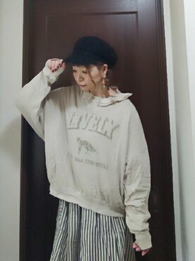 mek0さん（レディース・151cm）の冬コーディネート