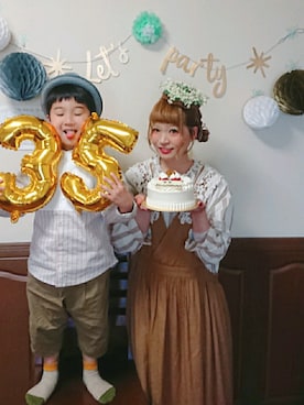 「おばさん」｜mek0さん（レディース・151cm）の春コーディネート