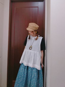 「おさげ」｜mek0さん（レディース・151cm）の夏コーディネート
