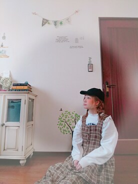 mek0さん（レディース・151cm）の冬コーディネート