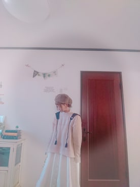 「いつもありがとうございます」｜「アイテム（チュニック）」を使った、mek0さん（レディース・151cm）の冬コーディネート