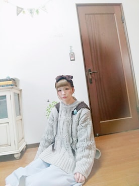 mek0さん（レディース・151cm）の冬コーディネート