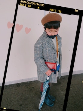 mek0さん（レディース・151cm）の冬コーディネート