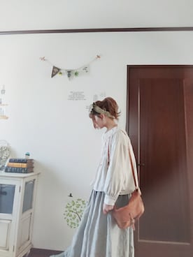 「DEEP（ディープ）のアイテム」を使った、mek0さん（レディース・151cm）の冬コーディネート