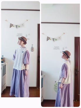 mek0さん（レディース・151cm）の春コーディネート