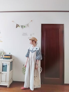 mek0さん（レディース・151cm）の夏コーディネート