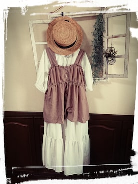 「いつもありがとうございます」｜「アイテム（シャツワンピース）」を使った、mek0さん（レディース・151cm）の夏コーディネート