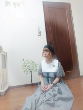 「いつもありがとうございます」｜「アイテム（ハンチング/ベレー帽）」を使った、mek0さん（レディース・151cm）の夏コーディネート