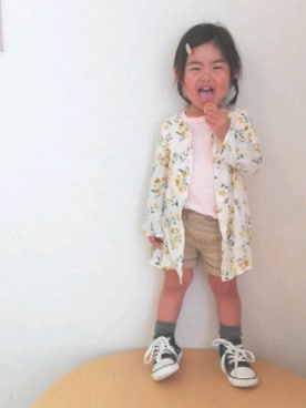 nao**さん(キッズ・90cm)の春コーディネート