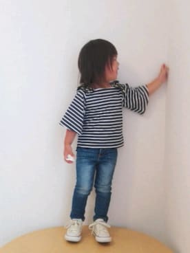 「コンバース」｜nao＊*さん（キッズ・90cm）の夏コーディネート