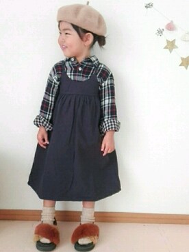 nao＊*さん（キッズ・90cm）の秋コーディネート