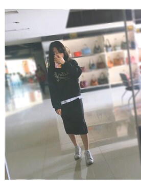「STYLENANDA（スタイルナンダ）のアイテム（カーディガン/ボレロ）」を使った、企鹅0528さん（レディース・160cm）の春コーディネート