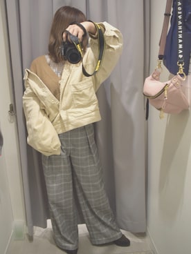 「one way（ワンウェイ）のアイテム（シューズ）」を使った、 ま ゆ ち ょさん（レディース・154cm）の冬コーディネート