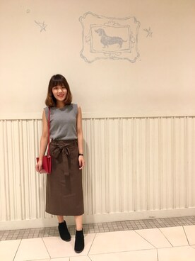 Ting Yu Tzungさん（レディース・151cm）の秋コーディネート