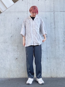 「JUNRED（ジュンレッド）のアイテム（アクセサリー）」を使った、shioriさん（レディース・164cm）の春コーディネート