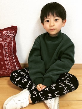 haru.mii.ariさん（キッズ・110cm）の冬コーディネート