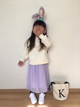 haru.mii.ariさん（キッズ・90cm）の春コーディネート