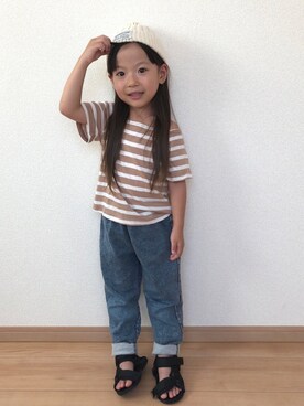haru.mii.ariさん（キッズ・92cm）の夏コーディネート