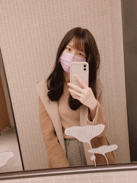 「LOVFEE（ラッフィ）のアイテム（トップス）」を使った、Queena 🐚さん（レディース・164cm）の春コーディネート