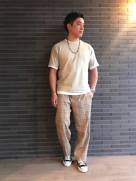 Takashi.e.rさん（メンズ・165cm）の春コーディネート