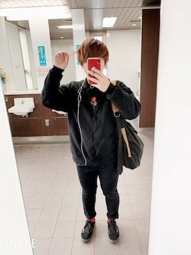「チャイハネ（チャイハネ）のアイテム（ショルダーバッグ）」を使った、あさん（メンズ・170cm）の秋コーディネート