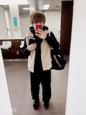 「チャイハネ（チャイハネ）のアイテム（ショルダーバッグ）」を使った、あさん（メンズ・170cm）の秋コーディネート