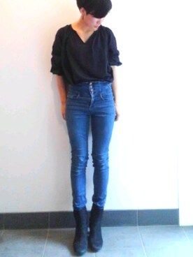 裕輔さん（レディース・161cm）の夏コーディネート