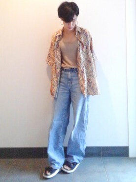 裕輔さん（レディース・161cm）の夏コーディネート