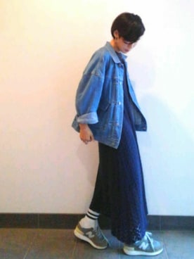 裕輔さん（レディース・161cm）の秋コーディネート