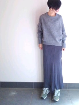 裕輔さん（レディース・161cm）の冬コーディネート