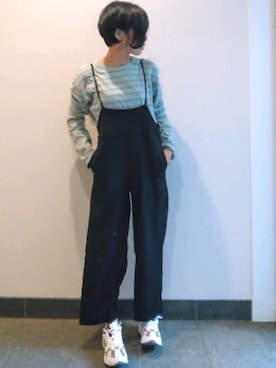 裕輔さん(レディース・161cm)の春コーディネート