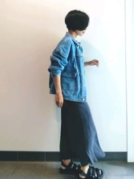 裕輔さん（レディース・161cm）の春コーディネート