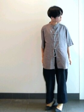 裕輔さん（レディース・161cm）の夏コーディネート