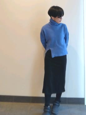 ユナイテッドトウキョウUNITED TOKYOウールカシミヤタートルニット UNITED TOKYO(ユナイテッドトウキョウ)の「カシミヤウール