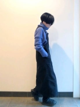 裕輔さん（レディース・161cm）の冬コーディネート