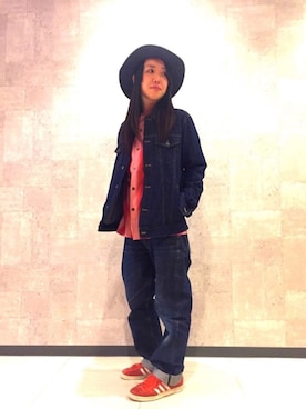 「NAVAL（ナバル）のアイテム」を使った、SAYAKAさん（レディース・159cm）の冬コーディネート