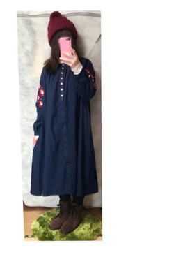 Ri*さん（レディース・152cm）の冬コーディネート