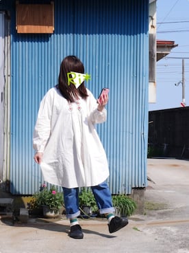 「JoyWalker（ジョイウォーカー）のアイテム」を使った、Ri*さん（レディース・152cm）の春コーディネート