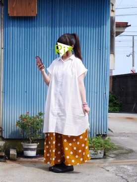 「JoyWalker（ジョイウォーカー）のアイテム」を使った、Ri*さん（レディース・152cm）の夏コーディネート